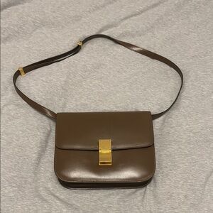 Brown Leather Crossbody Bag